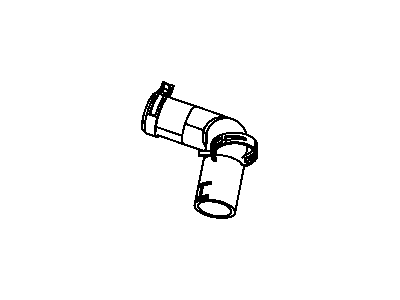 Mopar 55038160AC Hose-Radiator Inlet