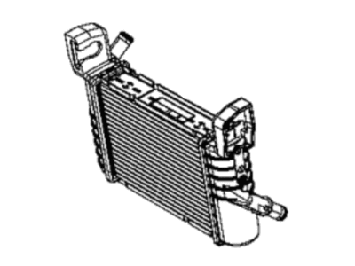 Mopar 68318329AA Cooler-Auxiliary Low Temperature