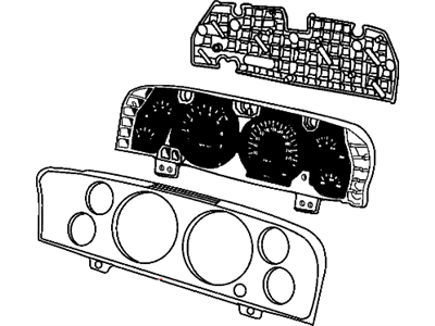 Mopar 5172520AH Cluster-Instrument Panel