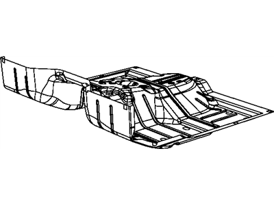 Mopar 4589894AC Pan-Floor