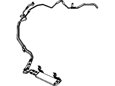 Mopar 68143991AB Cooler-Power Steering With Hose