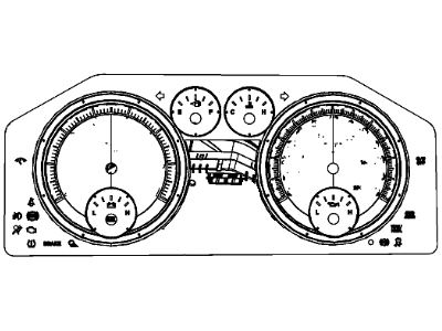 Mopar 56054698AG Cluster-Instrument Panel