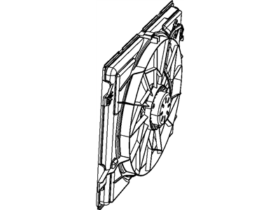 Mopar 55038994AG Fan MODUL-Radiator Cooling