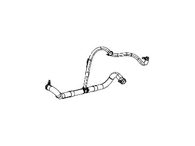 Mopar 55111455AB Hose-Radiator Outlet