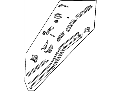 Mopar 5080850AD SILL-Rear