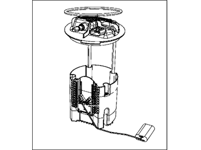 Mopar 5145585AB Fuel Pump Module Assembly-And Level Sensor Module