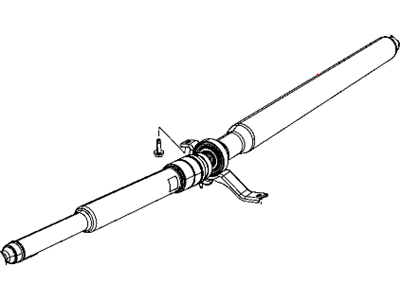 Mopar 5157012AD Rear Drive Shaft