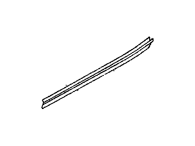 Mopar 4646507AC WEATHERSTRIP-Rear Door Belt