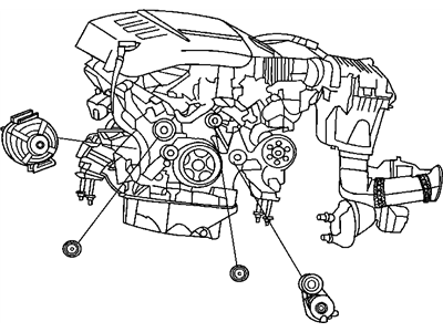 Mopar 5175588AA TENSIONER-Belt