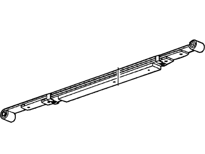 Mopar 52106746AD Rear Leaf Spring