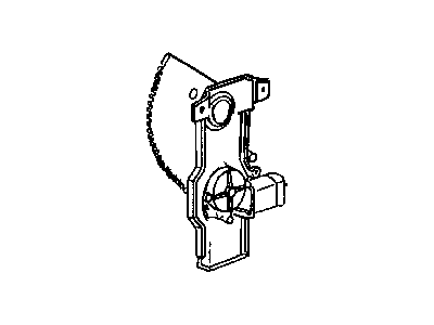 Mopar 4783212AB Window Regulator Motor