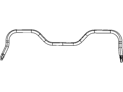 Mopar 52125409AB Bar-Rear Suspension