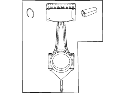 Mopar 68031605AD Piston