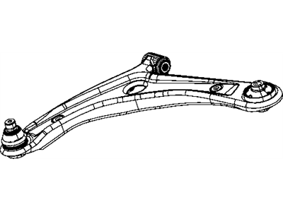 Mopar 5105040AF Front Lower Control Arm