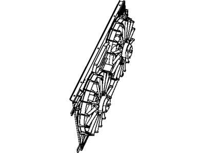 Mopar 68069023AB SHROUD-Fan