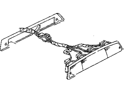 Mopar 55077262AB Lamp-High Mounted Stop