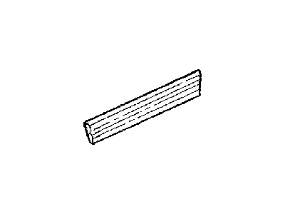 Mopar 5EM59TZZAE Molding-Rear Door