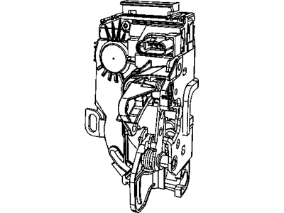 Mopar 4589422AH Front Door Latch