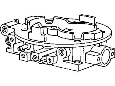 Mopar 53031806AB Fuel Injection Throttle Body Front