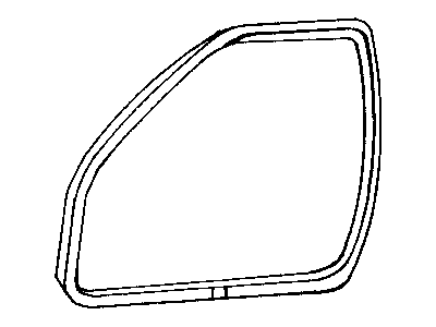 Mopar 4756653 WEATHERSTRIP-Front Door OPNG, Door Mounted-Rt