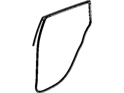 Mopar 55399214AC WEATHERSTRIP-Rear Door Opening