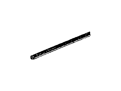 Mopar 55399210AA WEATHERSTRIP-Rear Door Belt Inner