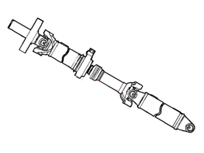 Mopar 52105511AD Drive Shaft