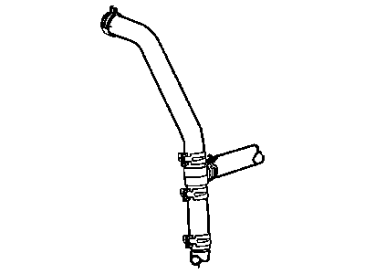 Mopar 4598036AF Hose-Heater Return