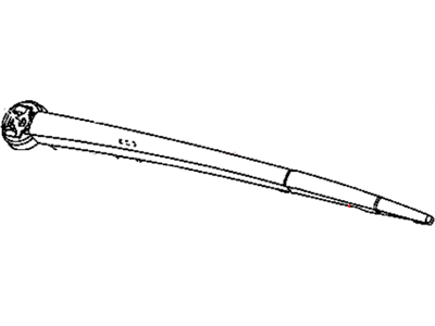 Mopar 5139835AA Blade-Rear Window WIPER