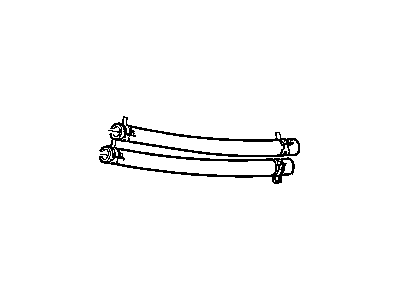 Mopar 5058854AA Hose-Heater Core To Tube