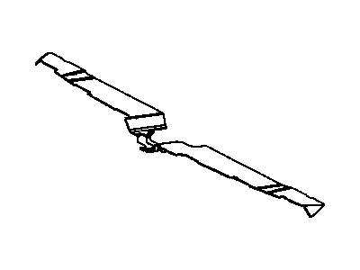 Mopar 4805872AB Beam-Front Bumper