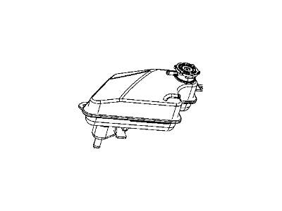 Mopar 5058372AF Bottle-PRESSURIZED COOLANT