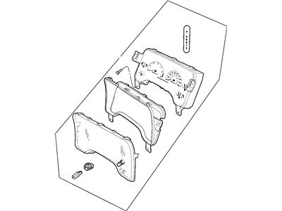 Mopar 56020619AF Cluster