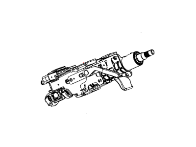 Mopar 68193027AB Column-Steering