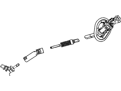 Mopar 55351302AH Intermediate Shaft