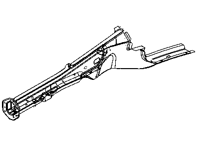 Mopar 5065268AA REINFMNT-Front Bumper