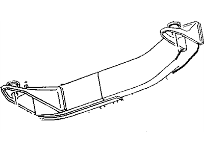 Mopar 55274853 ISOLATOR-Body Hold-Down