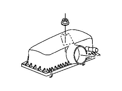 Mopar 53032758AB Cover-Air Cleaner