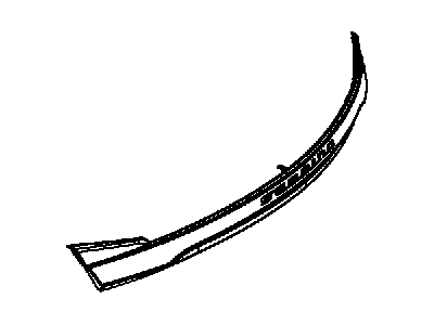 Mopar 5182606AG APPLIQUE-License Lamp