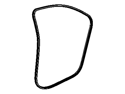 Mopar 5076862AE WEATHERSTRIP-Front Door Opening