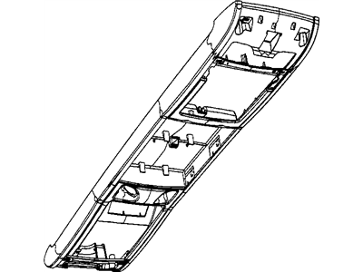 Mopar 1KM51DX9AA Console-Overhead