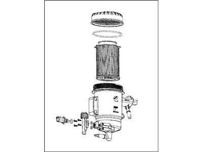 Mopar 68065609AA Housing-Fuel Filter