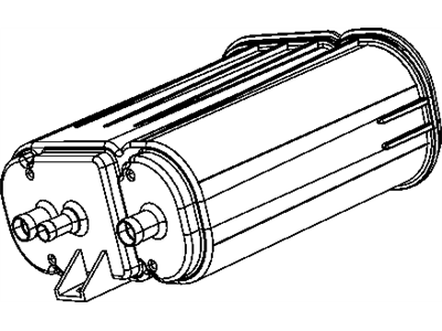 Mopar 4891624AA CANISTER-Vapor