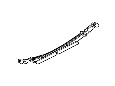 Mopar 52106290 Rear Leaf Spring