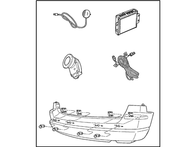 Mopar 82208246AE Sensor-Park Distance