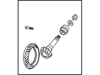 Mopar 5086971AC Gear Kit-Ring And PINION