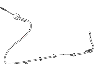 Mopar 4779560AB Cable-Parking Brake