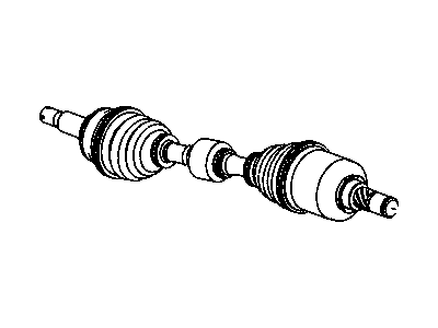 Mopar 5085224AB Axle Half Shaft