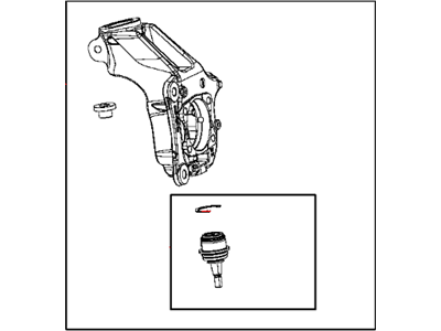 Mopar 5168089AA Cap-Suspension STRUT