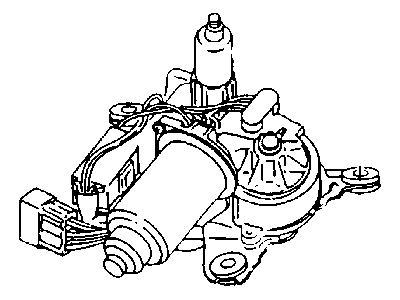 Mopar 4643065 Motor-Windshield WIPER